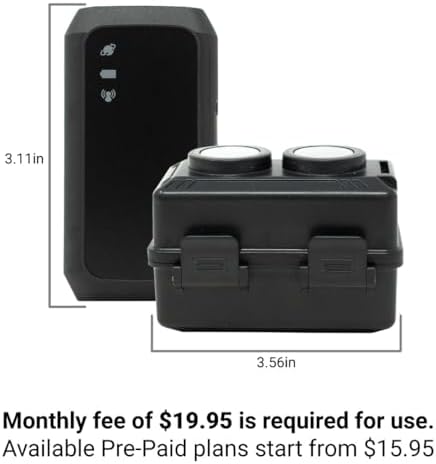 Optimus 3.0 GPS Tracker - Over 1 Month Battery - with Heavy Duty Waterproof Case and Powerful Magnets for Vehicles and Assets - Image 3